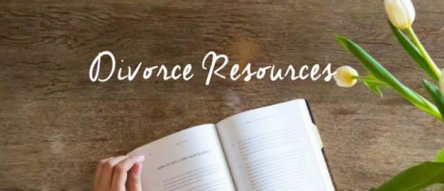 Resources to help you through your Divorce