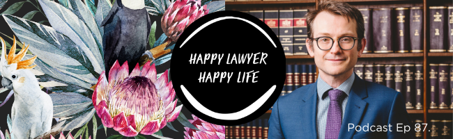 Episode 87 – Barrister Stephen Mackie on life in the law (with a side of theatre!)