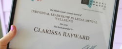 Minds Count Award Clarissa Rayward